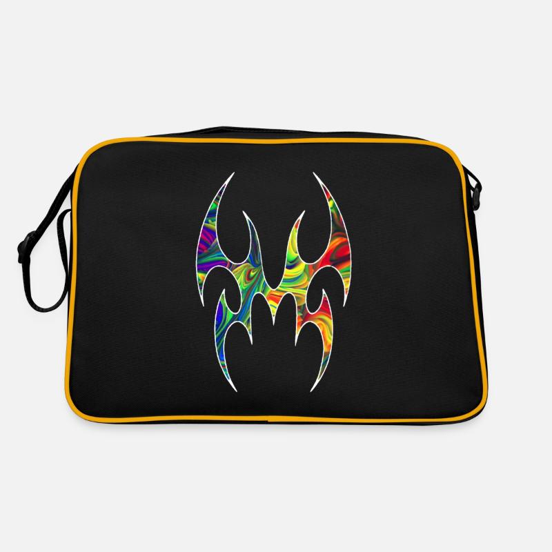 Marbre Alien Spider - Sac Retro - noir/or