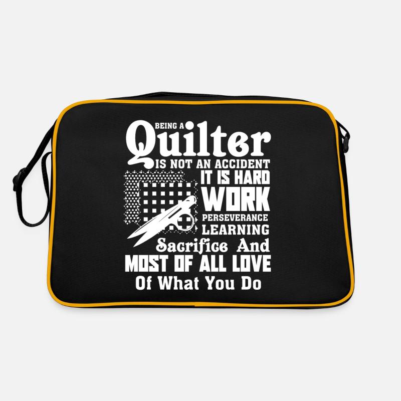 Quilter Being A Quilter Retro Bag