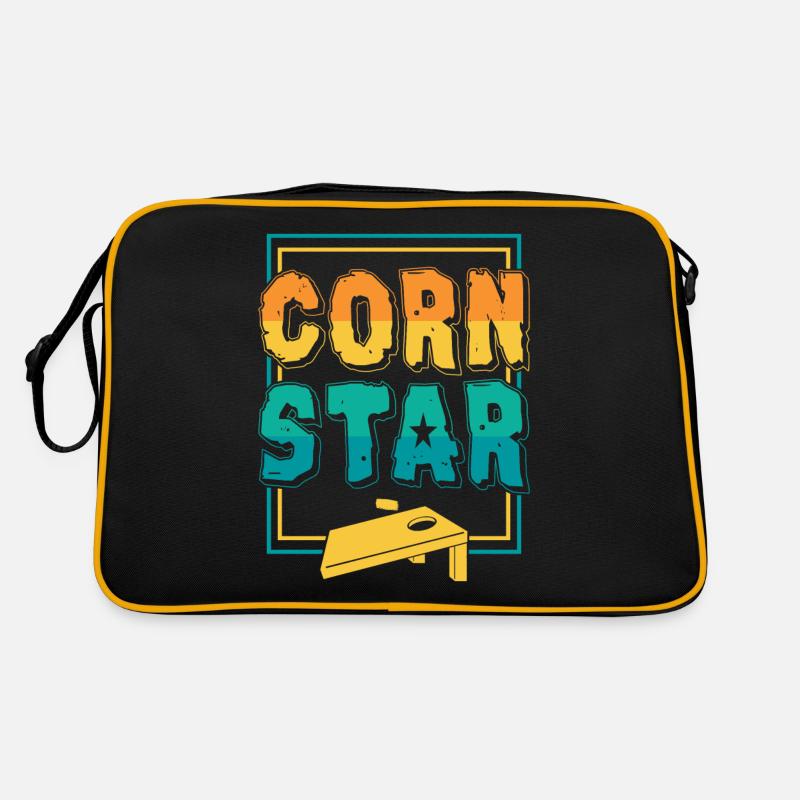 Cornstar Cornhole Jeu drôle Sac Retro