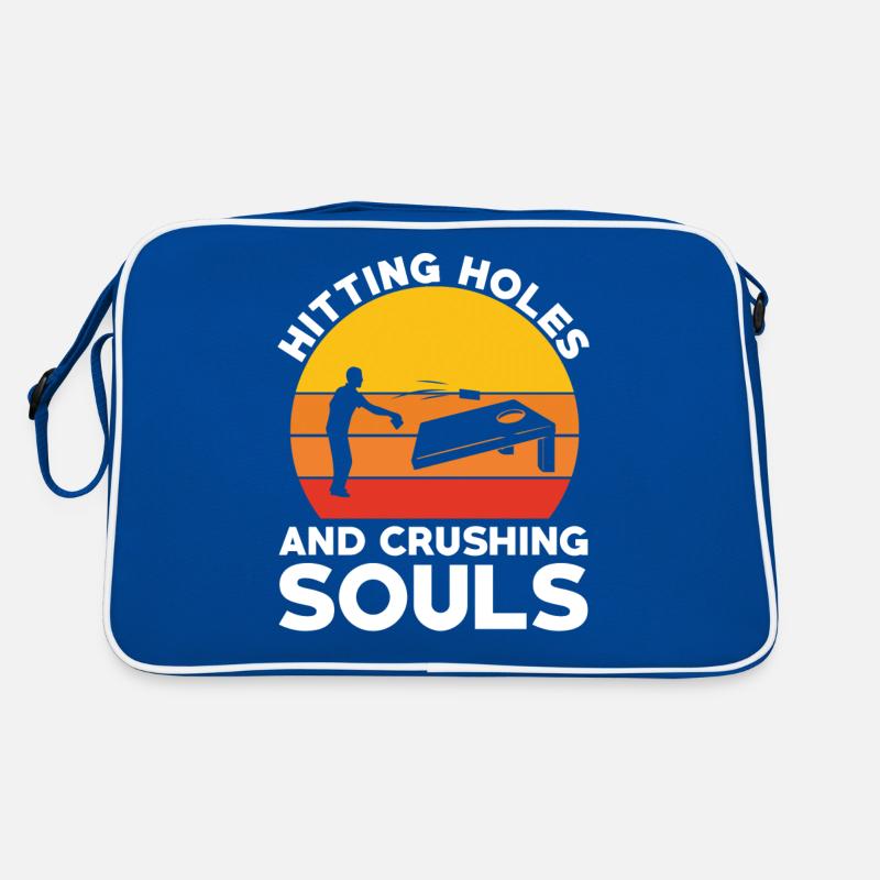 Cornhole game Cornhole Saying Retro Bag