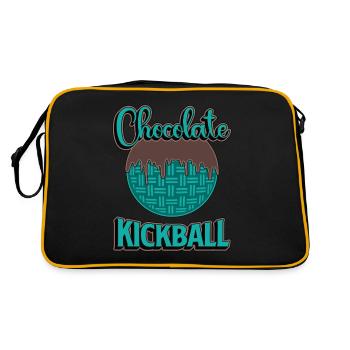 Kickball Chocolat Kickball Sports compétitifs - Sac Retro - noir/or - Dos