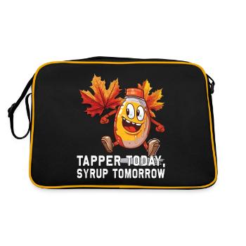 Tapper Today, Syrup Tomorrow - For Sugar and - Retro Bag - black/gold - Back