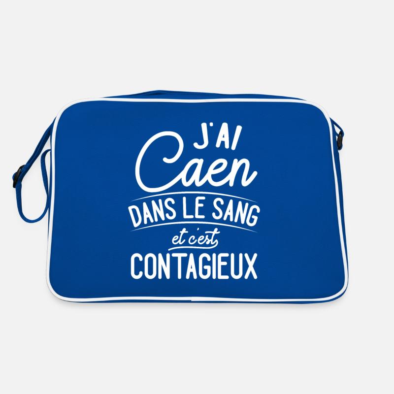 Caen Dans Le Sang Cadeau Caennais Sac Retro