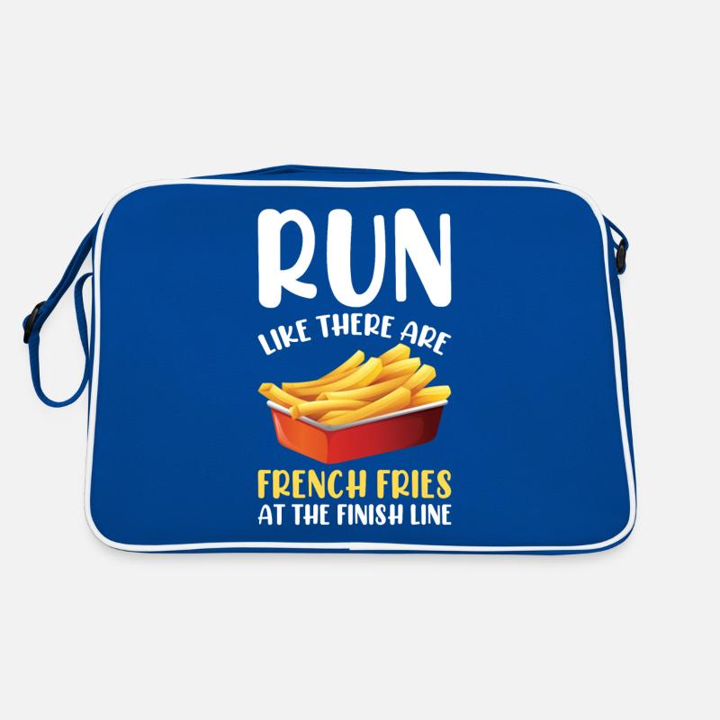 Ligne d’arrivée du marathonien de marathon Dire drôle Sac Retro