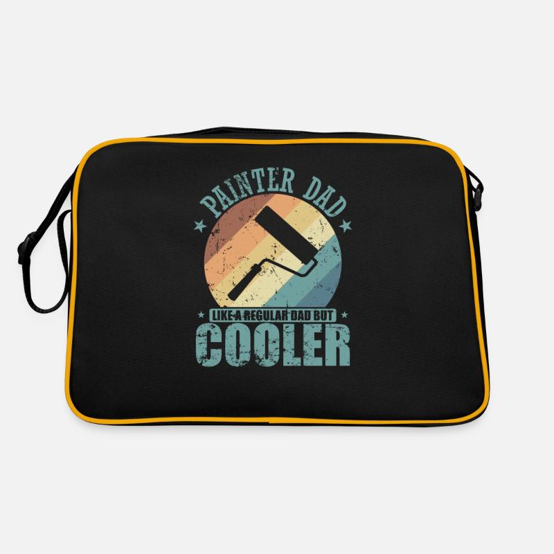 Painter Dad like a Regular Dad but Cooler Retro Bag