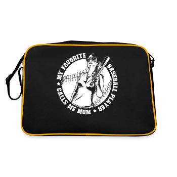 Baseball Maman Baseball Maman - Sac Retro - noir/or - Dos