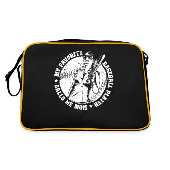 Baseball Maman Baseball Maman - Sac Retro - noir/or - Dos