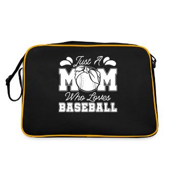 Baseball Baseball Maman - Sac Retro - noir/or - Dos
