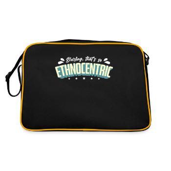 Anthropologie chérie C’est tellement ethnographie Ancienne - Sac Retro - noir/or - Dos