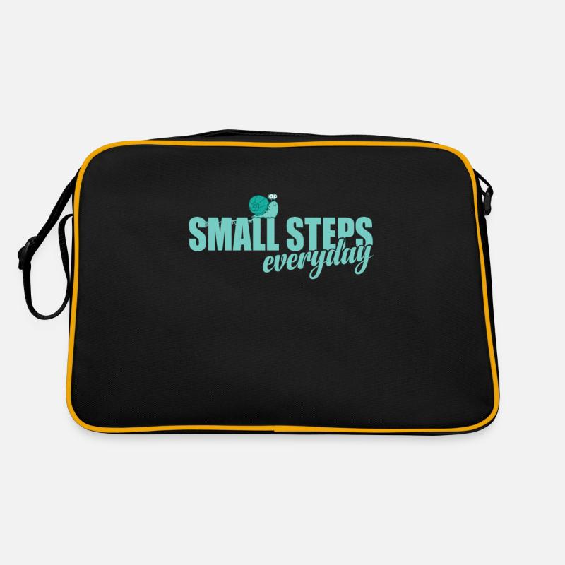 Small Steps everyday Schnecke Tier Retro Tasche