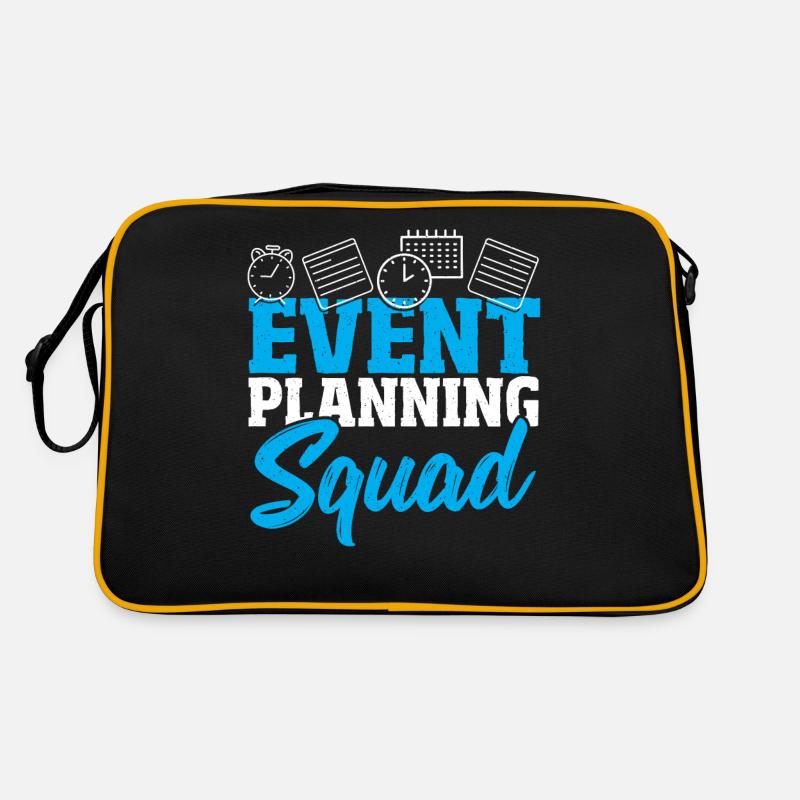 Équipe de planification d’événements Planificateur d’événements Sac Retro