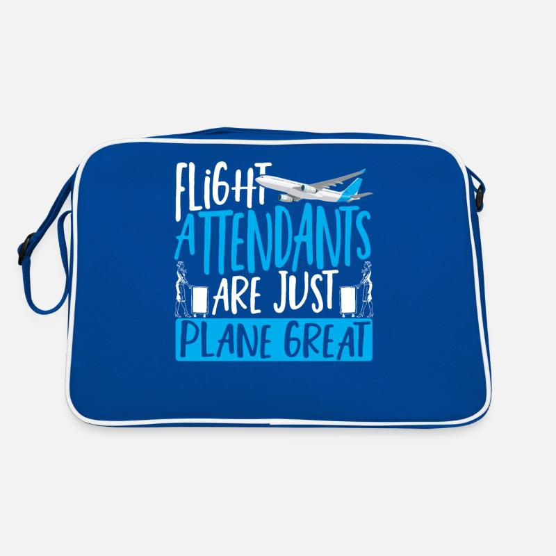 Flugbegleiter sind einfach großartige Flieger Retro Tasche