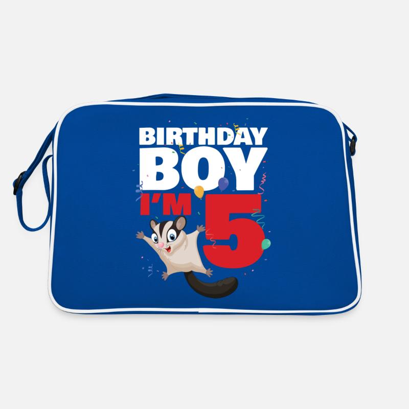 Geburtstagskind Im 7 Sugar Glider Retro Tasche