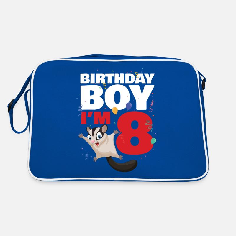 Geburtstagskind Im 9 Sugar Glider Retro Tasche