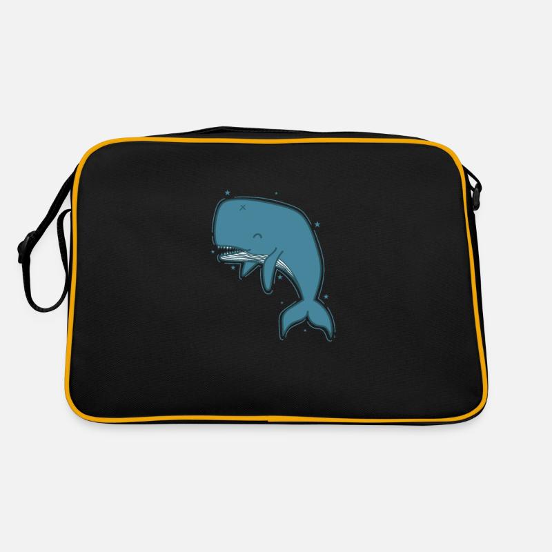 Un animal marin de cachalot vit dans l’océan Sac Retro