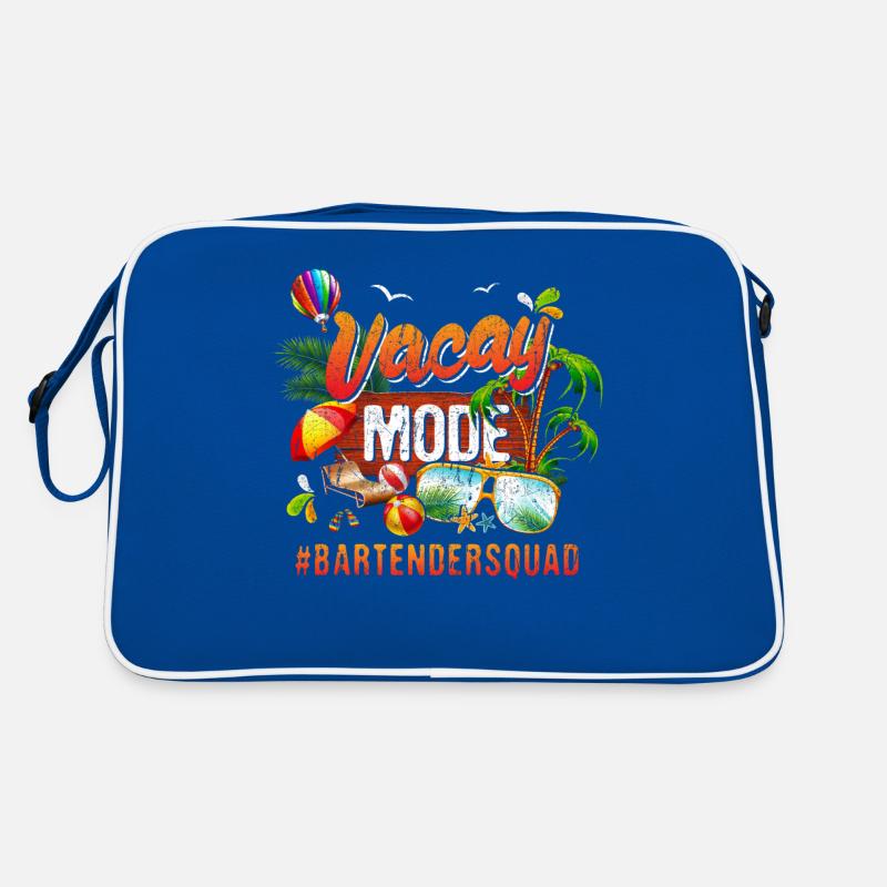 Barkeeper Vacation Group #Bartendersquad Retro Tasche