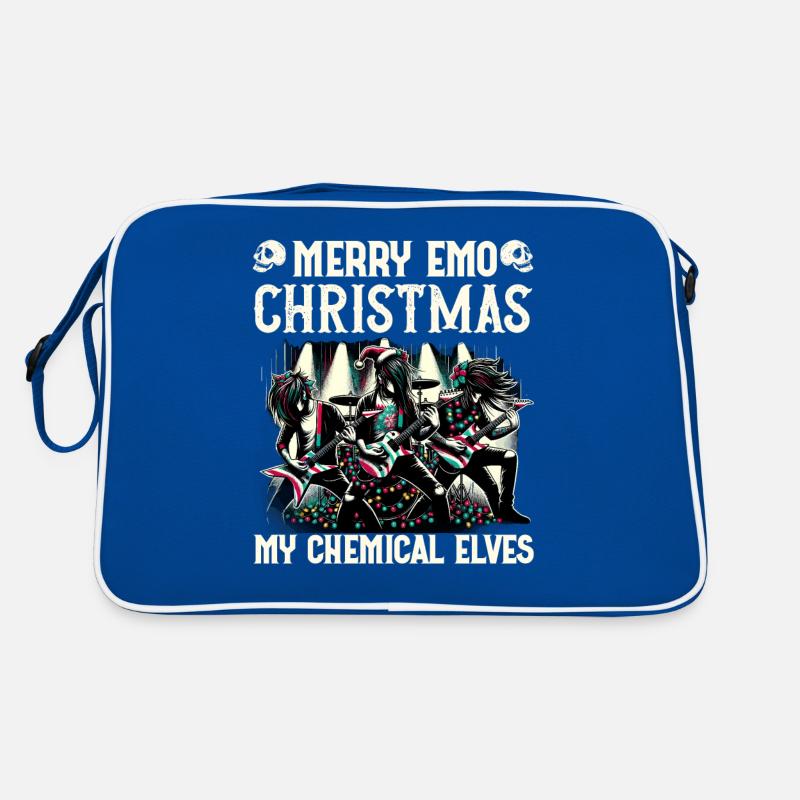 Joyeux Emo Noël Mes Elfes Chimiques Emocore Sac Retro