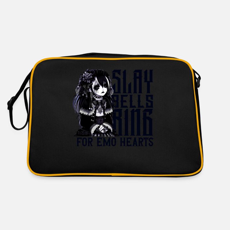 Slay Bells Ring for Emo Hearts Emocore Aesthetic Retro Bag