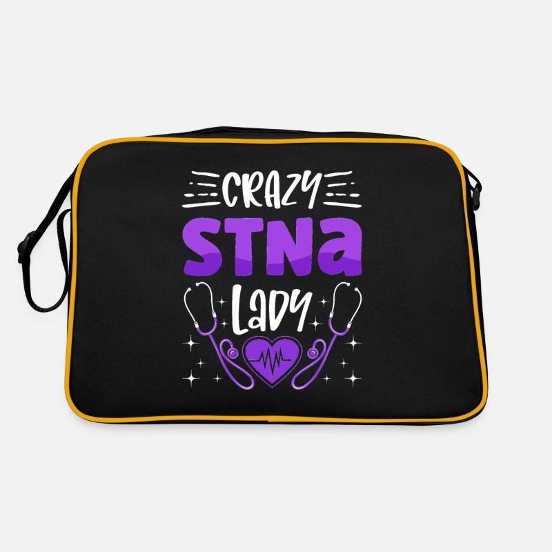 Crazy STNA Lady - STNA State Getestete Retro Tasche