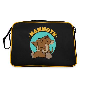 Mammouth - Sac Retro - noir/or - Dos