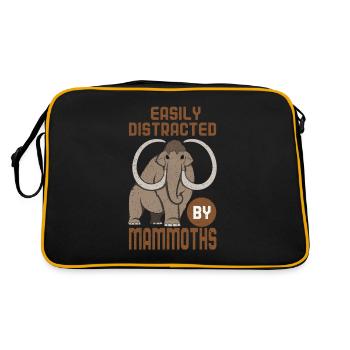 Mammouth - Sac Retro - noir/or - Dos