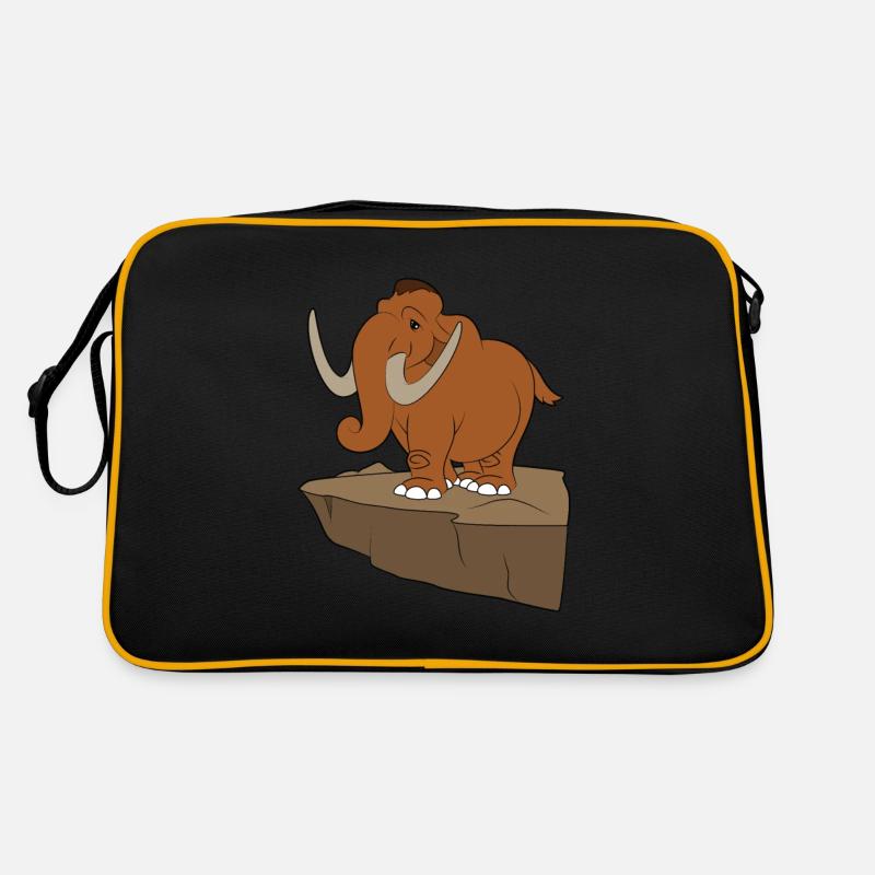 Mammut - Retro Tasche - Schwarz/Gold
