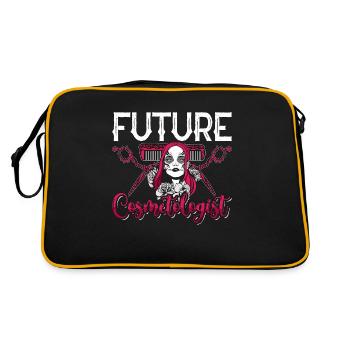 Future Cosmétologist Esthetician Beauty Services - Sac Retro - noir/or - Dos
