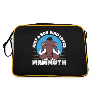 Mammouth - Sac Retro - noir/or - Dos