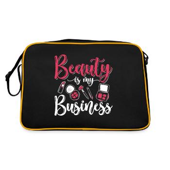 Cosmétologie La beauté est mon entreprise Services de beauté - Sac Retro - noir/or - Dos