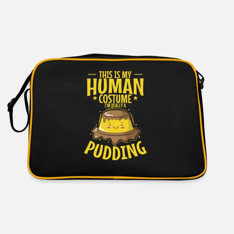 This is my Human Costume I'm a Pudding Retro Tasche