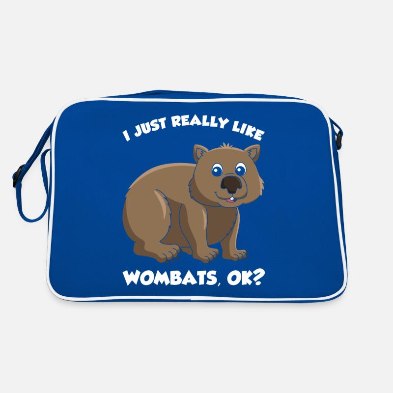 Wombat Lover Retro Bag