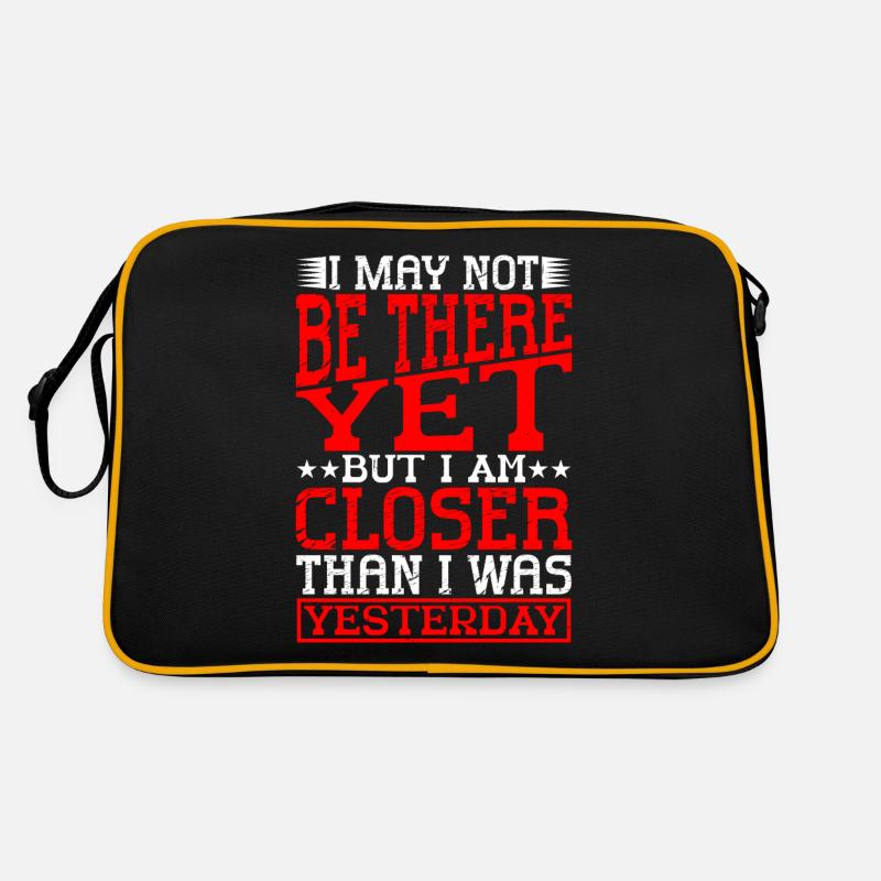 Je n’y suis peut-être pas encore, mais je suis plus proche Sac Retro