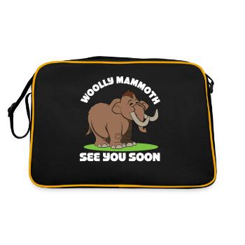 Mammouth - Sac Retro - noir/or - Dos
