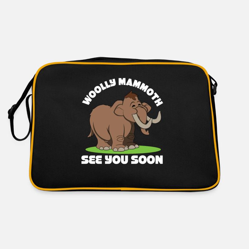 Mammut - Retro Tasche - Schwarz/Gold