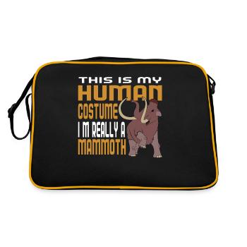 Mammouth - Sac Retro - noir/or - Dos