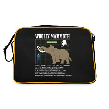 Mammouth - Sac Retro - noir/or - Dos