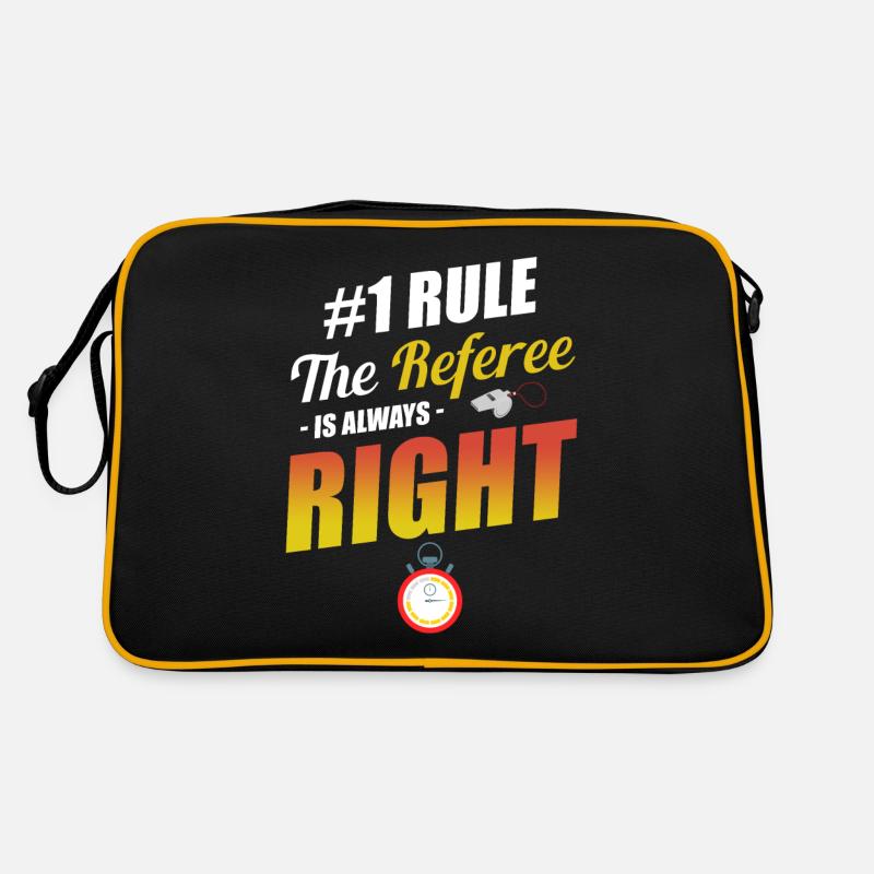 #1 Règle : L’arbitre a toujours raison : Sac Retro