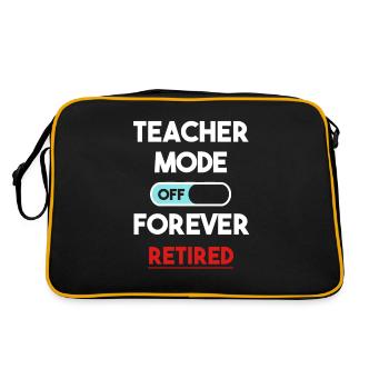 Mode enseignant toujours hors de la classe des professeurs en - Sac Retro - noir/or - Dos