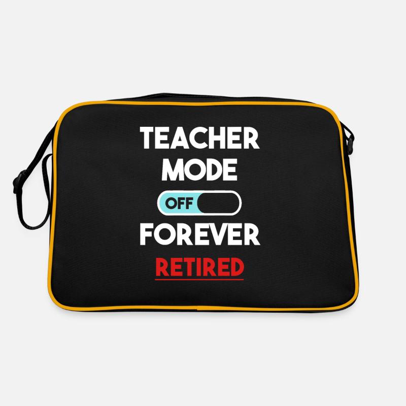 Mode enseignant toujours hors de la classe des professeurs en - Sac Retro - noir/or