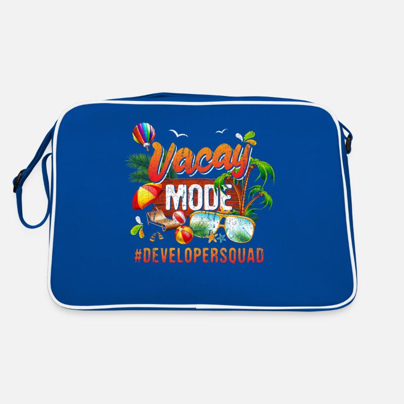 Entwickler-Feriengruppe #Developersquad Retro Tasche