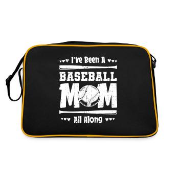 Baseball Maman Baseball Maman - Sac Retro - noir/or - Dos