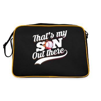 Baseball Maman Baseball Maman - Sac Retro - noir/or - Dos
