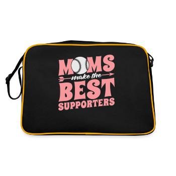 Baseball Maman Baseball Maman - Sac Retro - noir/or - Dos