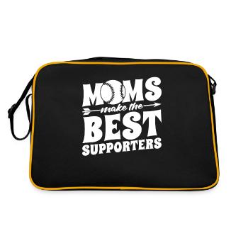 Baseball Baseball Maman - Sac Retro - noir/or - Dos