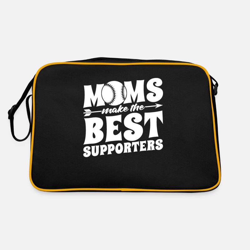 Baseball Baseball Mom - Retro Bag - black/gold
