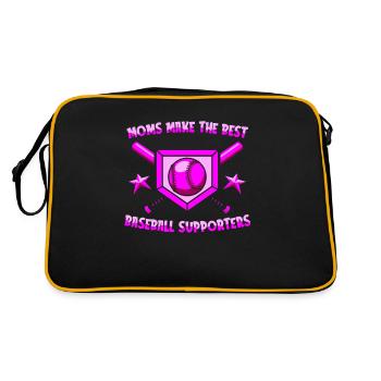 Baseball Maman Baseball Maman - Sac Retro - noir/or - Dos