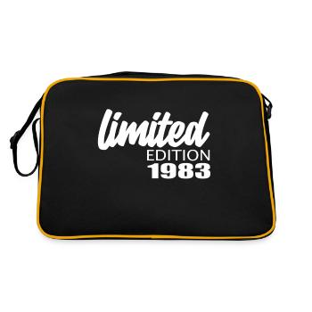 Édition limitée 1983 - Sac Retro - noir/or - Dos