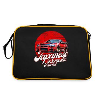 Jdm / Tuning / Turbocompresseur / Jantes / Chiptuning - Sac Retro - noir/or - Dos