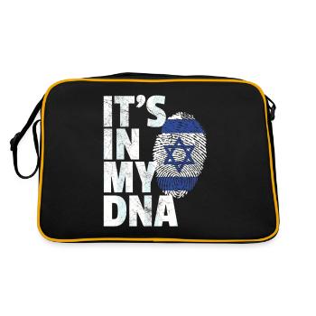 ADN d’Israël - Sac Retro - noir/or - Dos
