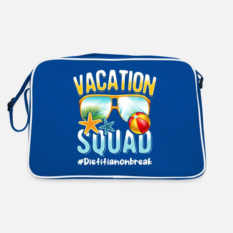 Dietitian Vacation Squad #Dietitianonbreak Retro Bag